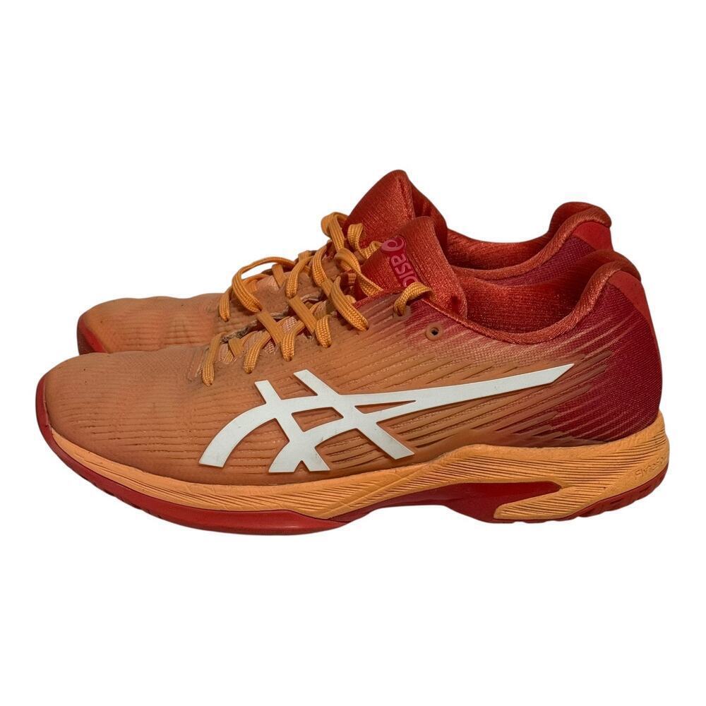 Asics Solution Speed FF Women's Tennis Shoes Size 7.5 Coral Peach 1042A002 - Picture 4 of 8